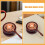 2Ensembles Réchaud Et Sceau Cire Bois Design Marron 9