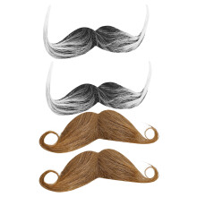 20Pièces Barbes Fausse Confortables Déguisement Couleurs Assorties