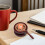 2Ensembles Réchaud Et Sceau Cire Bois Design Marron 4