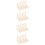 16Pièces Supports Bois Kaki Pour Tricot À Surface Lisse 4
