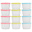 12Pièces Conteneurs Alimentaires Bébé Compacts Multiusage Assortis 1