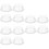 12Pièces Outils Silicone Transparent Pour Allaitement Usage 9