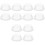 12Pièces Outils Silicone Transparent Pour Allaitement Usage 5