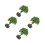 4Pièces Mini Figurines Arbres Pour Décoration Maison Miniature 8