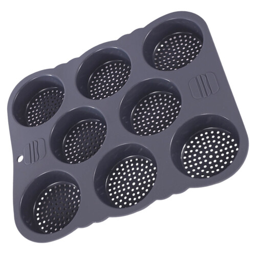 4Pcs Non-Deform Silicone Bread Pan 8-Cavity Loaf Pan for Home Baking 2