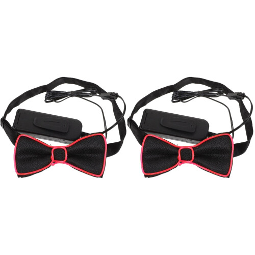 2Pièces Accessoires Nœuds LED Pour Spectacle 2