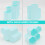 1Pc Blue PP Plastic Desktop Pen Holder Pencil Pot with 4 Compartments 5
