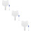 3Sets Handheld Wooden Dry Erase Paddles Student Answer Boards White 11