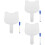 3Sets Handheld Wooden Dry Erase Paddles Student Answer Boards White 8