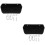 2Sets Durable PP Feeding Trough for Poultry Birds Goats Chicken Water 8