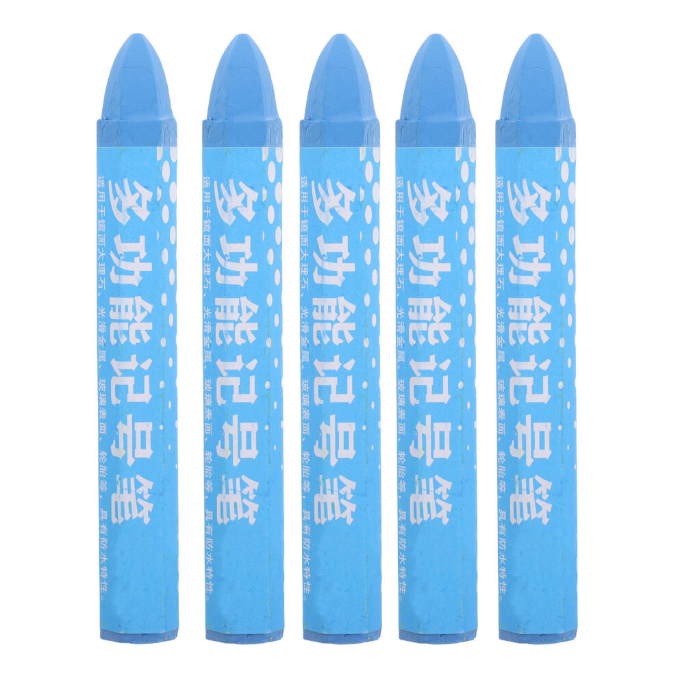 20Pcs Wax Tire Paint Marker Crayon For Car Tires And Repairs Blue 3342071392705