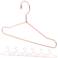 30Pcs Rose Gold Small Doll Clothes Hangers Metal Durable Mini Storage