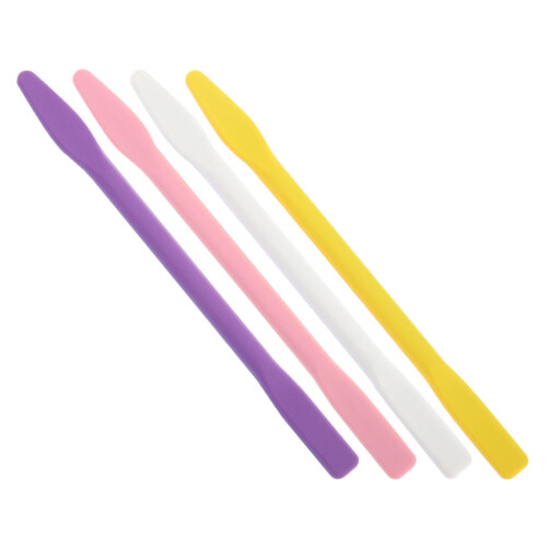 8Pcs Reusable Silicone Stir Sticks for Epoxy Resin Paint and Craft Use 2