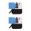 2Pièces Pin Drill Aluminium Avec Mandrin Ajustable Grip Antidérapant 3