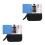 2Pièces Pin Drill Aluminium Avec Mandrin Ajustable Grip Antidérapant 5