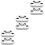 6Pcs Decorative Metal Storage Boxes with Lid for Cookies and Tea 7