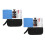 2Pièces Pin Drill Aluminium Avec Mandrin Ajustable Grip Antidérapant 6
