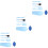 3Sets Blue Gardening Tools Set for Transplanting and Soil Aeration 5