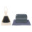 3Sets Mini Dustpan and Brush Set Plastic Nylon for Home Car Cleaning 2