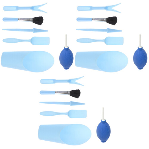 3Sets Blue Gardening Tools Set for Transplanting and Soil Aeration 2