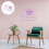 8Pcs Assorted Color Plastic Crown Decals Indoor DIY Wall Room Ornament 10