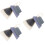 3Sets Mini Dustpan and Brush Set Plastic Nylon for Home Car Cleaning 8