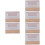 3Pcs Thickened Beige Blank Flash Cards Portable Paper Note Cards 7