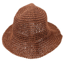 2St Gevlochten Papieren Bucket Hoed Dames Ademend En Licht