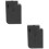 2St Zwarte ABS Mic Belt Microfoonhouder Draagbaar Voor Instructeurs 7
