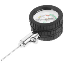 3St Handige Ballendrukmeter Voor Sporten, Rvs En PU,