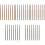 5 Pcs Drum Sticks Accessories Mallets Percussion Wooden Drumsticks 5