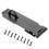 2Sets Compact Black Hasp Lock Wear-Resistant Cabinet Window Lock 1