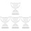 4St Witte Mdf Sublimatie Voor Feest En DIY 4
