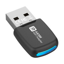 USB WIFI 6 Netwerkkaart 286Mbps 802.11ax USB Dongle 2.4GHz WiFi Lan Adapter Driver Gratis voor PC Laptop