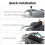 Drone Blade Back Protector Plate for AVATA 2 Drop and Crash Proof Propeller Blade Back Protector Plate Black 3