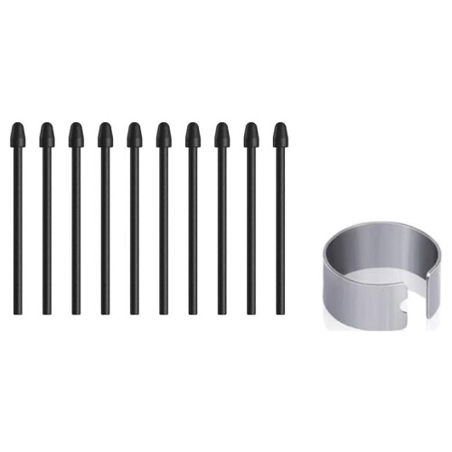 10 Pcs  Pen Tips Compatible with  1/2 Tablet Pen, Replacement Tips/Nibs for  1/2 Pen