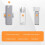 Portable Glasses Cleaner Tool Glasses Cleaning Microfiber Screen Cleaner Tool for Glasses Phone PC, Without Detergent 3
