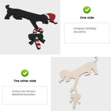 Weihnachtsdekoration für Türaufsätze, Eckschild-Dekoration für Den Oberen Türrahmen, Dekoration für Den Hausrahmen Als Ornament für die