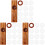 3Sets Holz Kazoo Sets Mit Membranen Instrument Spaß 2