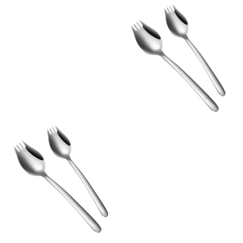 2Stk Geschmackloses Gabel Löffel Set Für Und Party 2