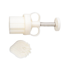 2Stk Weißer Backform Erdbeere Handdruckform Aus Lebensmit ABS