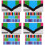Verwijderbare Kalimba Stickers Multi Plastic Voor Beginners 7