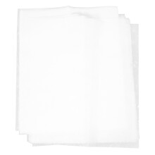 80Sheets White Artificial Silk Hemp Flower Wrapping Paper Waterproof