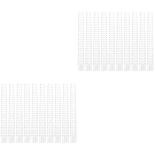 20Stk Transparenter Aktenordner Ringbuch Für Büro Und Schule 2