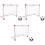 3Sets Langlebiges Fußballnetz Bunt Für Training Und Spiele 3