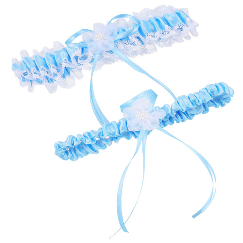 3Sets Flexible -Strumpfbänder Schleife Damen Schmuck