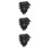 3Stk Unisex Halstuch Arabisches Für Outdoor 7