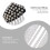1Stk Vielseitige Uniform Schulterabzeichen Silber Mit Rivet Und Kette 7