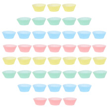 600Stk Muffin Cupcake Cups Papier Für Backen Kuchen Und Desserts