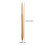 2Pièces Plumes Plongeantes Bambou Beige Et 2